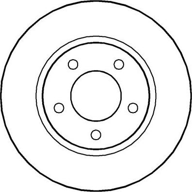 National NBD1153 - Brake Disc autospares.lv