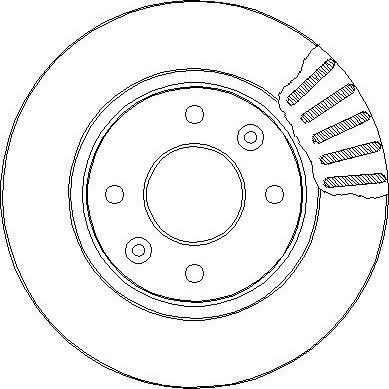 NATIONAL NBD115 - Brake Disc autospares.lv