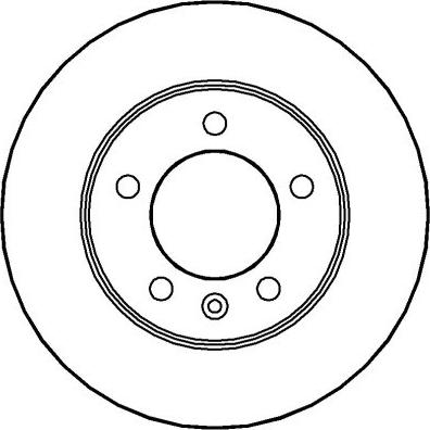 National NBD1165 - Brake Disc autospares.lv