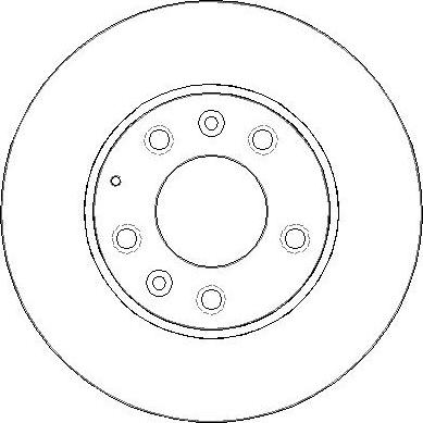 National NBD1160 - Brake Disc autospares.lv