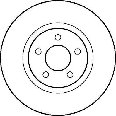 BOSCH 986479029 - Brake Disc autospares.lv