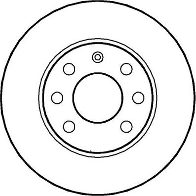 National NBD1107 - Brake Disc autospares.lv