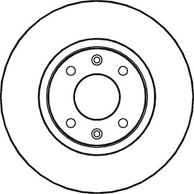 National NBD1119 - Brake Disc autospares.lv