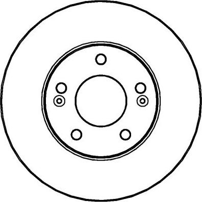 National NBD1112 - Brake Disc autospares.lv