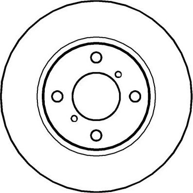 JP Group 1263102600 - Brake Disc autospares.lv