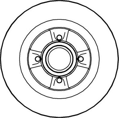 National NBD1181 - Brake Disc autospares.lv