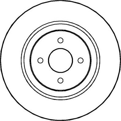 National NBD1183 - Brake Disc autospares.lv