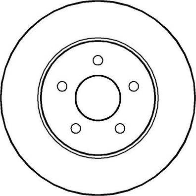 NATIONAL NBD1131 - Brake Disc autospares.lv