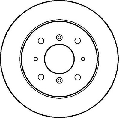 National NBD113 - Brake Disc autospares.lv