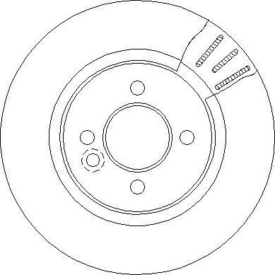 National NBD1125 - Brake Disc autospares.lv