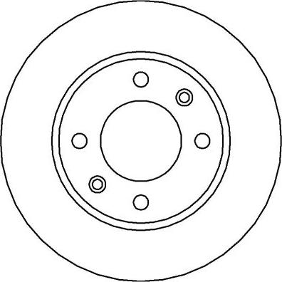 HITEC RS 9716 - Brake Disc autospares.lv