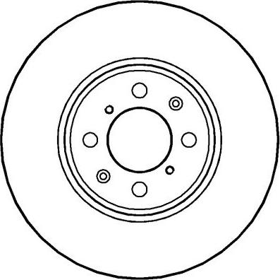 CAR RS 3830 - Brake Disc autospares.lv