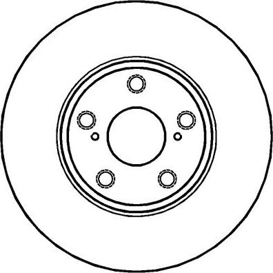 Quinton Hazell BDC5674 - Brake Disc autospares.lv