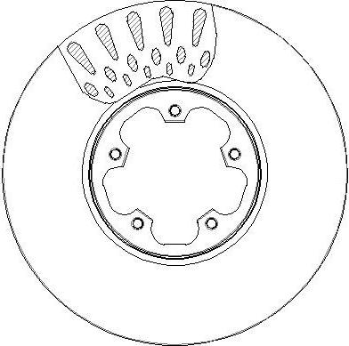 National NBD1846 - Brake Disc autospares.lv