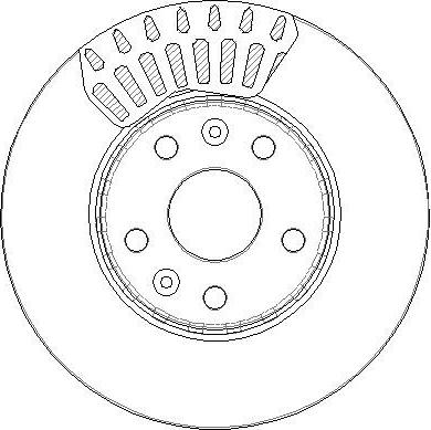 National NBD1865 - Brake Disc autospares.lv