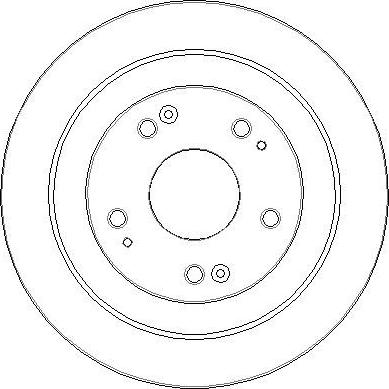 National NBD1863 - Brake Disc autospares.lv