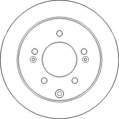 National NBD1809 - Brake Disc autospares.lv