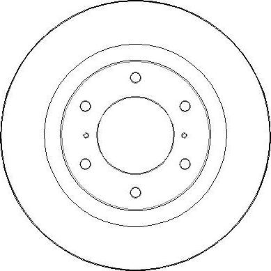 National NBD1800 - Brake Disc autospares.lv