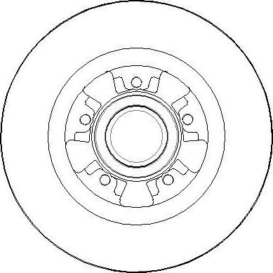 National NBD1839 - Brake Disc autospares.lv