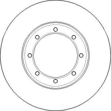 KRAFT AUTOMOTIVE 6051614 - Brake Disc autospares.lv