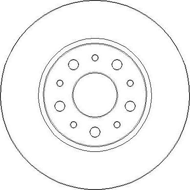 AP 15068 V - Brake Disc autospares.lv