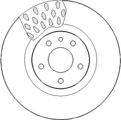 National NBD1831 - Brake Disc autospares.lv