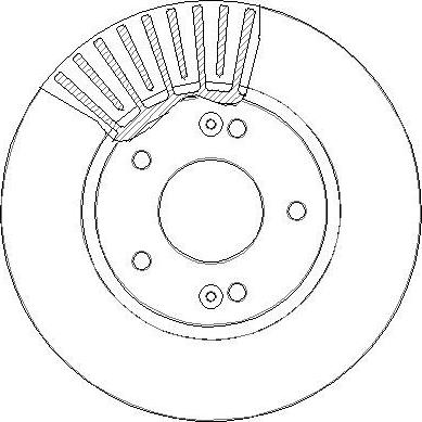 Triscan 8120 43173 - Brake Disc autospares.lv