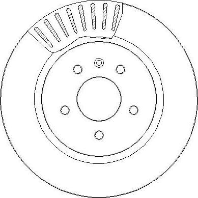 National NBD1875 - Brake Disc autospares.lv