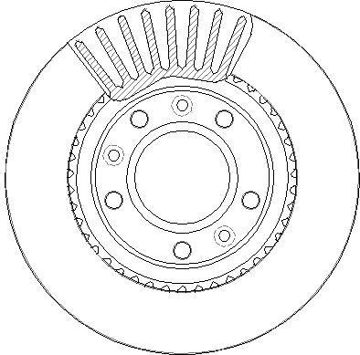 NATIONAL NBD1871 - Brake Disc autospares.lv