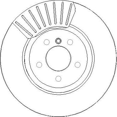 Quinton Hazell BDC6006 - Brake Disc autospares.lv