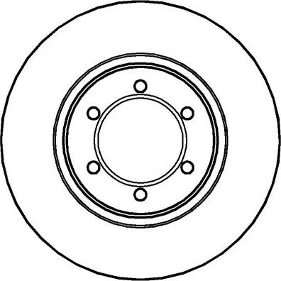 National NBD1394 - Brake Disc autospares.lv