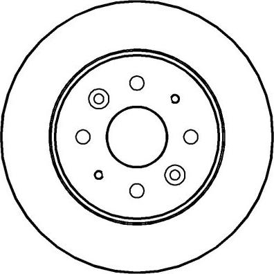 National NBD1396 - Brake Disc autospares.lv