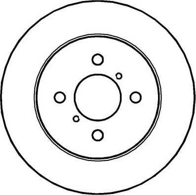 National NBD1348 - Brake Disc autospares.lv