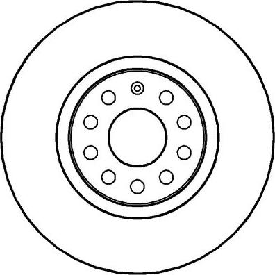 National NBD1353 - Brake Disc autospares.lv