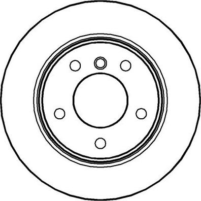 National NBD1361 - Brake Disc autospares.lv