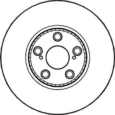 Kager 37-0782 - Brake Disc autospares.lv