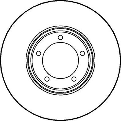 Quinton Hazell BDC5726 - Brake Disc autospares.lv