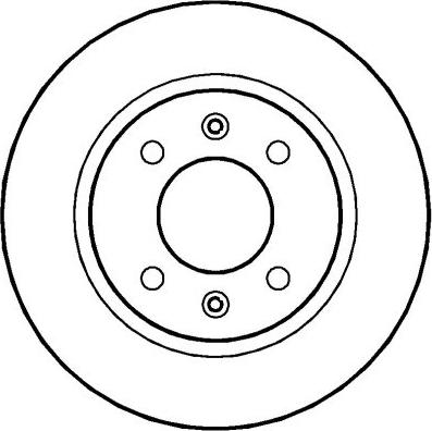 National NBD1339 - Brake Disc autospares.lv