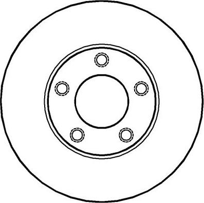 NATIONAL NBD1320 - Brake Disc autospares.lv