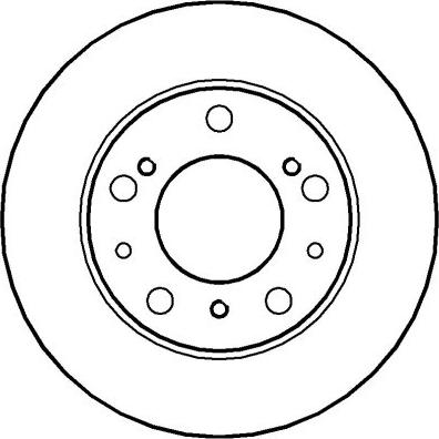 National NBD132 - Brake Disc autospares.lv