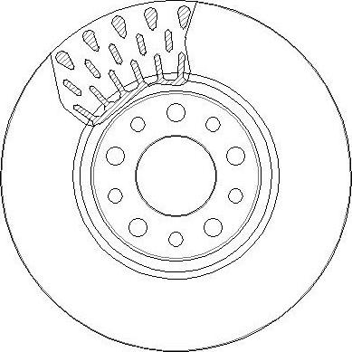 National NBD1376 - Brake Disc autospares.lv