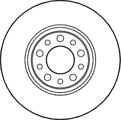 National NBD1377 - Brake Disc autospares.lv