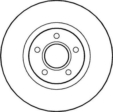 National NBD1296 - Brake Disc autospares.lv