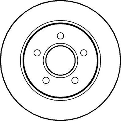 NK BS5491 - Brake Disc autospares.lv