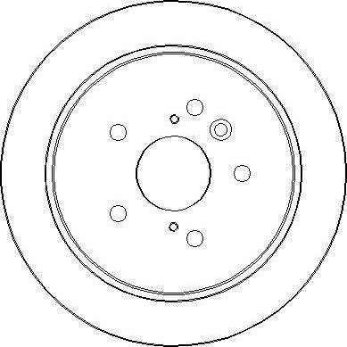 National NBD1255 - Brake Disc autospares.lv