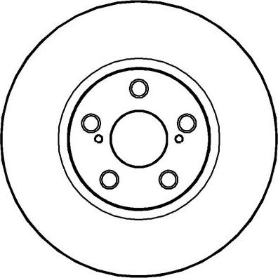 Fri.Tech. BD0715 - Brake Disc autospares.lv