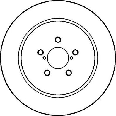 NATIONAL NBD1203 - Brake Disc autospares.lv