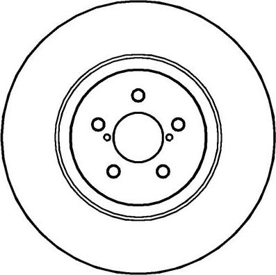 National NBD1202 - Brake Disc autospares.lv