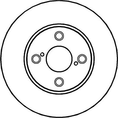 National NBD1207 - Brake Disc autospares.lv