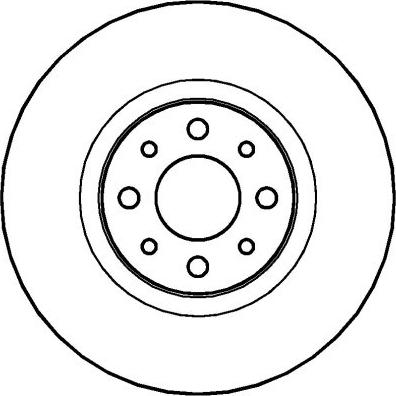 FTE BS5322 - Brake Disc autospares.lv